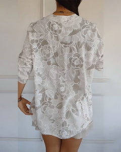 Cassie | Blusa con estampado floral