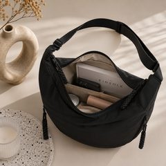 Aria | Bolso de Hombro Negro