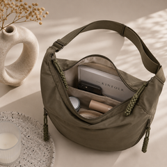 Agata | Bolso de Hombro Verde Oliva
