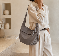 Chiara | Bolso de Hombro Gris