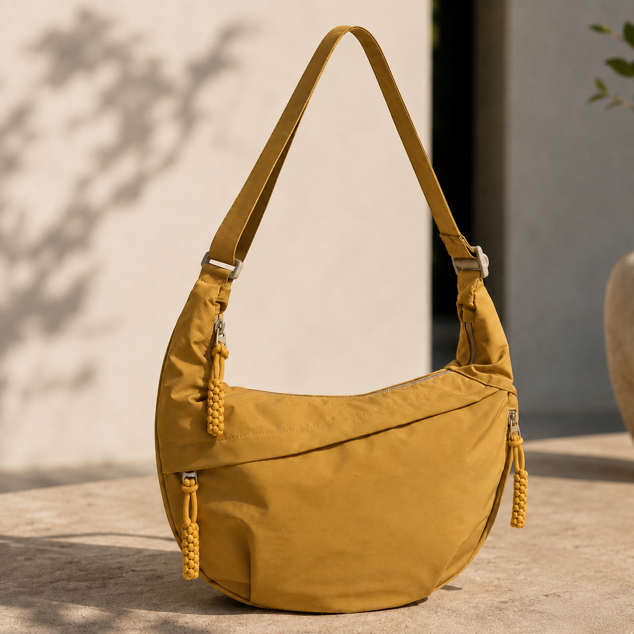 Luce | Bolso de Hombro Ocre