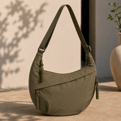Agata | Bolso de Hombro Verde Oliva