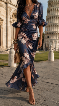 Azul Floral