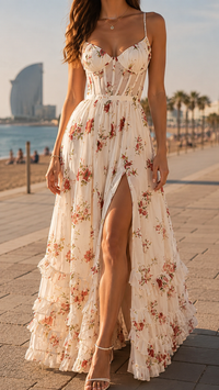 Blanco floral
