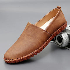 Bruno | Mocasines de piel Santorini