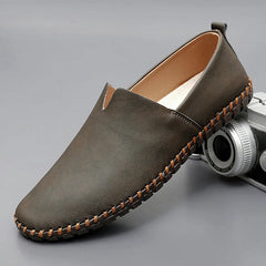 Bruno | Mocasines de piel Santorini