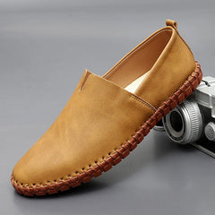 Bruno | Mocasines de piel Santorini