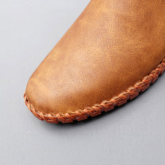 Bruno | Mocasines de piel Santorini