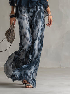 Elisa | Conjunto elegante y ligero con top fluido y pantalón ancho